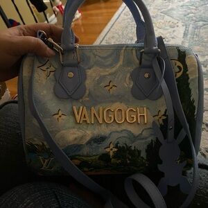 Inspired Blue Satchel